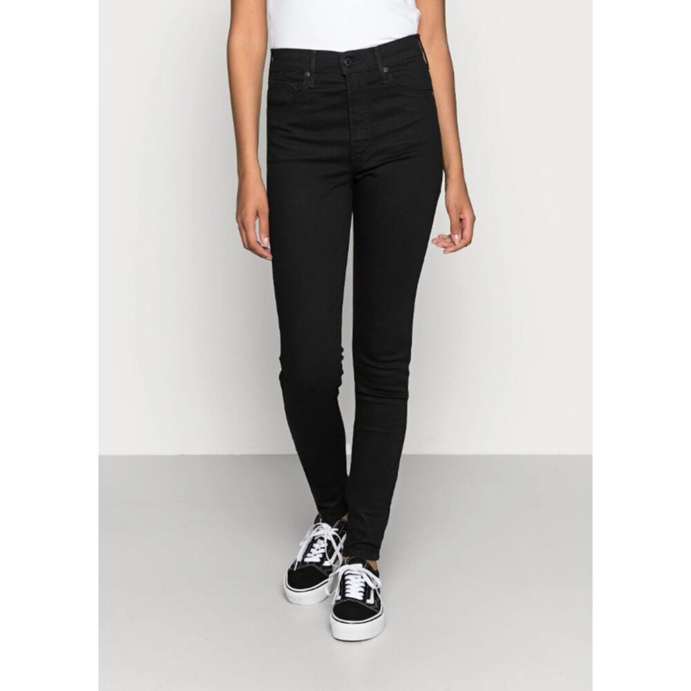 Levi's Mile High Waist Super Skinny Jeans Denim Casual Classic Skater Y2k 25